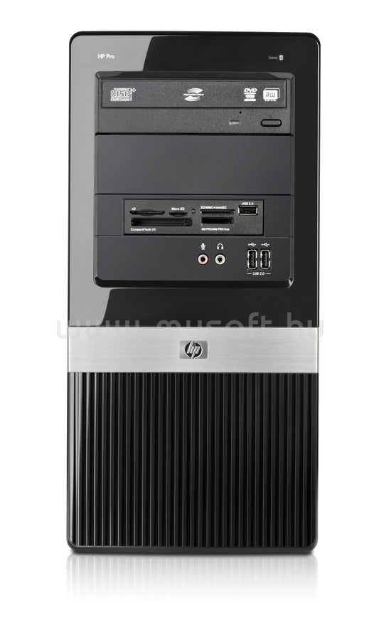 HP Pro 3010 MT Tower Base Unit PC, Intel Pentium E5300 2.60 GHz, 500GB HDD, 3GB RAM