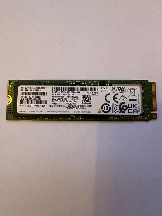 Samsung MZ-VLB256B 256GB M.2 NVMe PCIe SSD