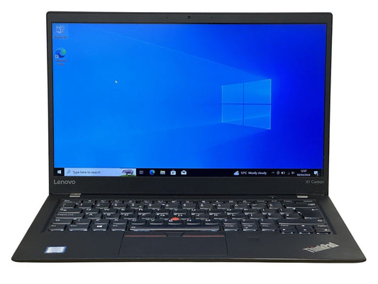 Lenovo ThinkPad X1 Carbon (5th Gen) Laptop - i5, 8GB RAM, 256GB NVMe SSD