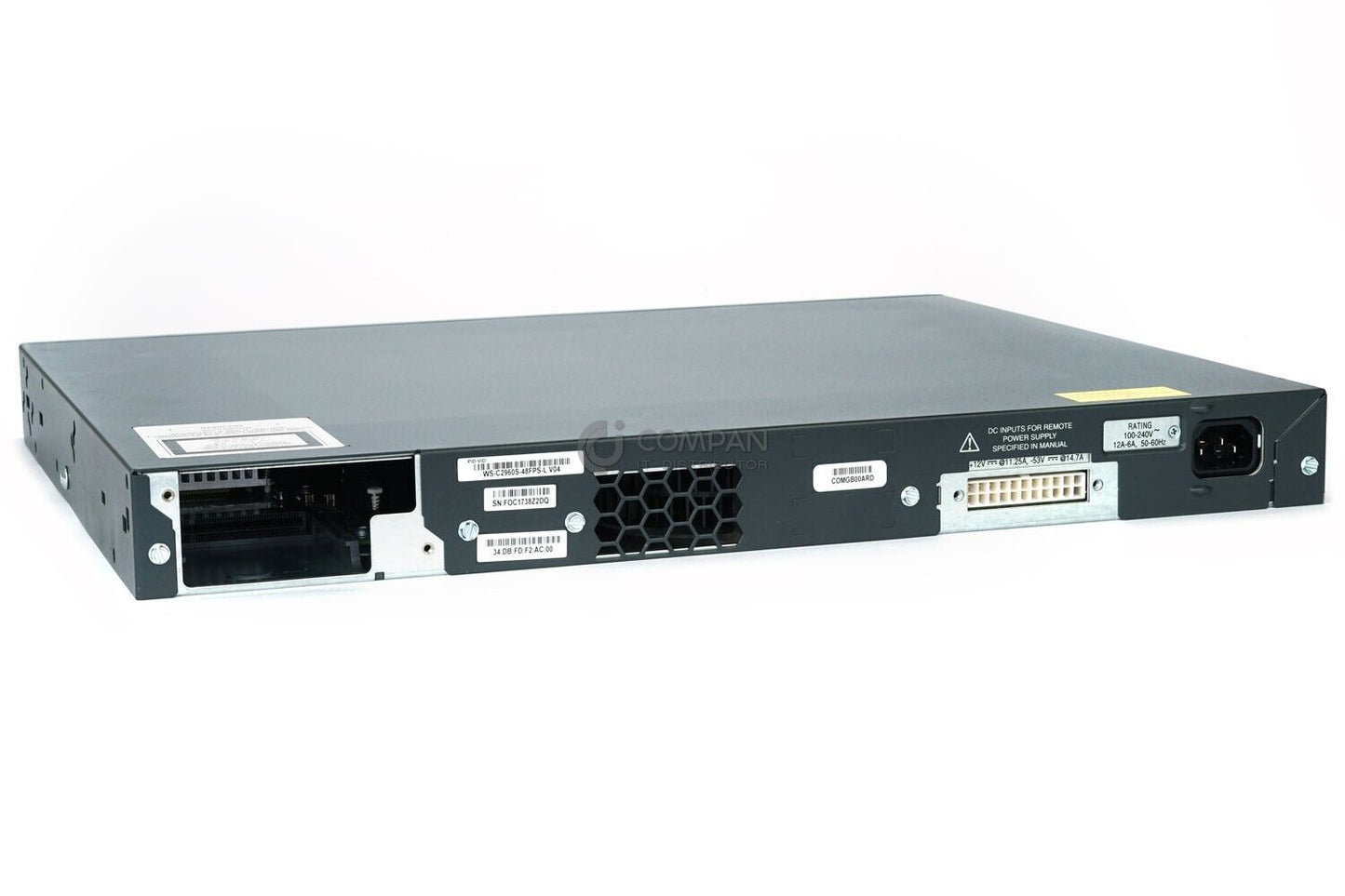 Cisco WS-C2960S-48FPS-L 48-Port PoE+ Managed Switch