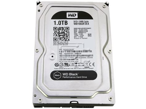 Wd black wd1003fzex 1tb hdd