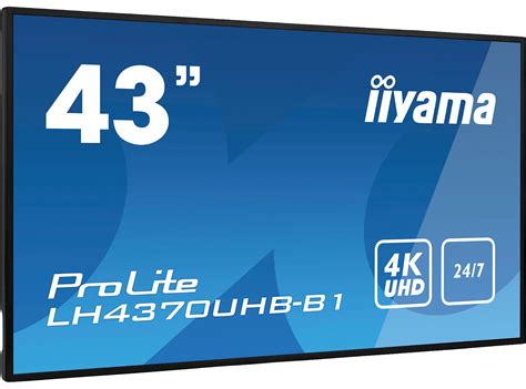 IIYAMA ProLite LH4370UHB-B1 Monitor