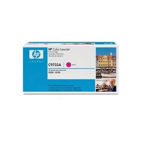 HP LaserJet Original Toner Cartridge C9733A Magenta